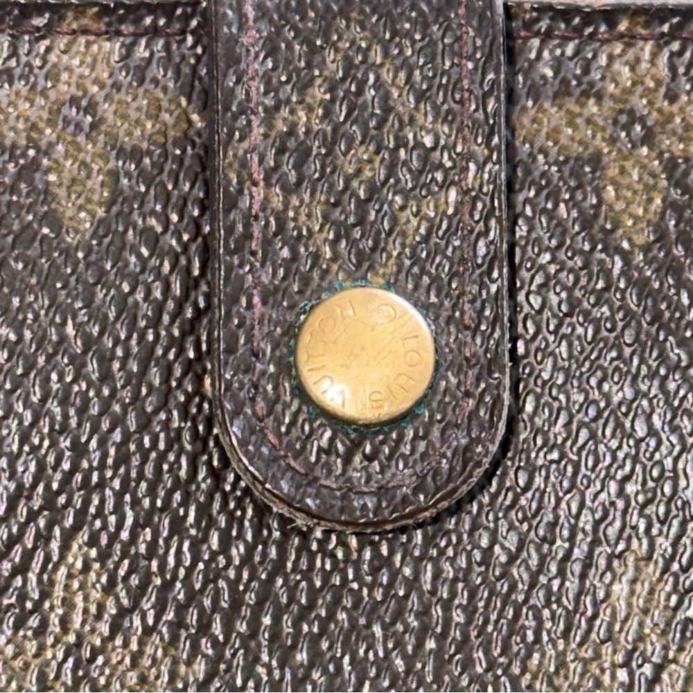 SOLD-Louis Vuitton Compact Zippe Wallet Gently Loved - Picture 5 of 14